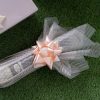 Poly Tear Ribbon |  Tear Ribbon Florists Hampers Gifts Soft Blush (30mmx91m) Fabric & Paper Ribbons Poly Tear Ribbon