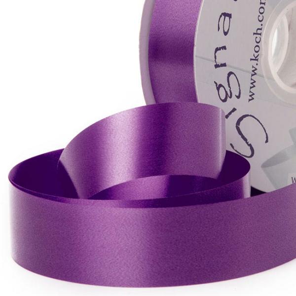 Poly Tear Ribbon |  Tear Ribbon Florists Hampers Gifts Violet (30mmx91m) Fabric & Paper Ribbons Poly Tear Ribbon