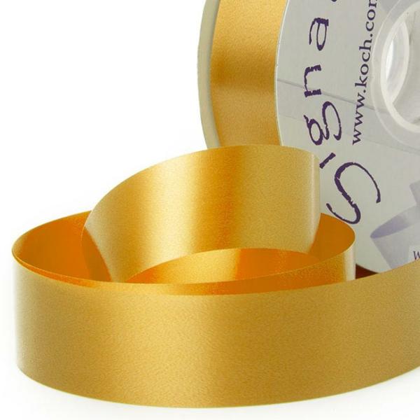 Poly Tear Ribbon |  Tear Ribbon Florists Hampers Gifts Yellow (30mmx91m) Fabric & Paper Ribbons Poly Tear Ribbon