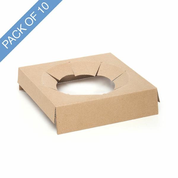 Posy Boxes |  Cardboard Insert For No.6 Posy Box Pack 10 Flower Boxes & Bags Posy Boxes