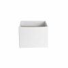 Posy Boxes |  Medium No.6 Posy Box With Flap Pk10 Matte White (16x12cmH) Flower Boxes & Bags Posy Boxes