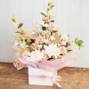 Posy Boxes |  Mini Posy Box Pack 25 White (13x12cmH) Flower Boxes & Bags Posy Boxes