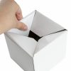 Posy Boxes |  Posy Box Petite Mini White Pack 25 (10x10x10cmH) Flower Boxes & Bags Posy Boxes