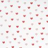 Printed Pattern Kraft Paper |  Kraft Paper Love Heart Print 110gsm White Pack 100 (50x70cm) Kraft Paper Wrapping Printed Pattern Kraft Paper