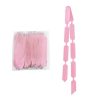 Pull Bows |  Ribbon Pull Bow Pom Pom Baby Pink (32mmx12.5cm) Pack 5 Pull Bows Pull Bows