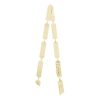 Pull Bows |  Ribbon Pull Bow Pom Pom Metallic Gold (18mmx8.75cmD) Pack 5 Pull Bows Metallic Gold