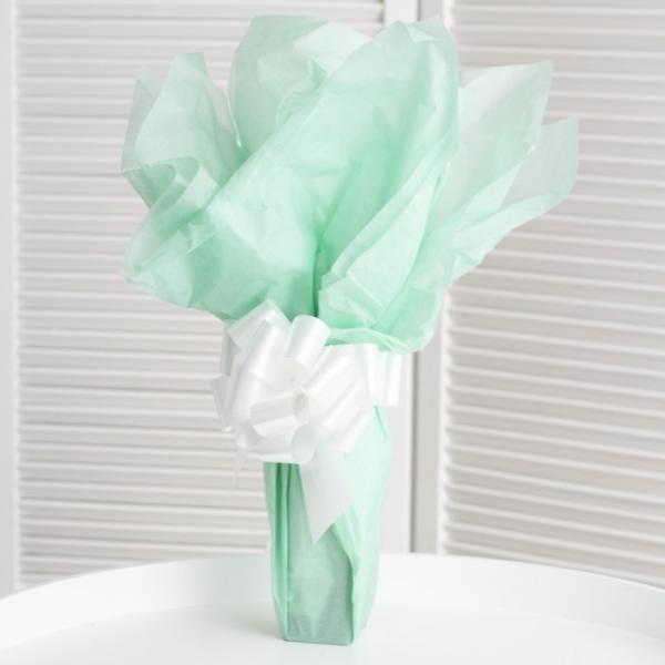 Pull Bows |  Ribbon Pull Bow Pom Pom White (32mmx12.5cm) Pack 5 Pull Bows Pull Bows