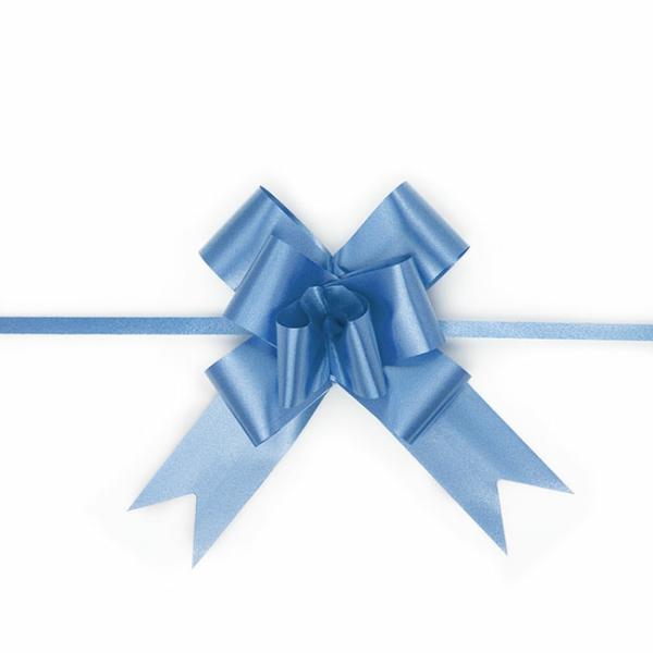 Pull Bows |  Ribbon Pull Bow Royal Blue (32mmx53cm) Pack 25 Pull Bows Blue