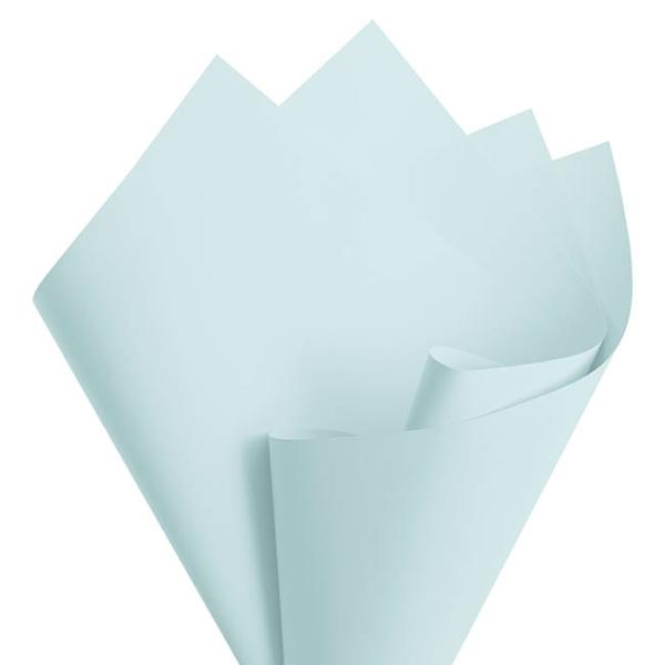 Regal Pearl Wrap Solid |  Cello Regal Pro 65mic Baby Blue (50x70cm) Pack 100 Flower Wrap Regal Pearl Wrap Solid