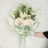 Regal Pearl Wrap Solid |  Cello Regal Pro 65mic Pastel Sage (50x70cm) Pack 100 Flower Wrap Regal Pearl Wrap Solid