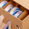 Ribbon Holder |  Ribbon Dispenser Box Natural (36x15x15cmH) Fabric & Paper Ribbons Ribbon Holder