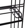 Ribbon Holder |  Ribbon Stand Stackable 62x18x23cmH Black Fabric & Paper Ribbons Black