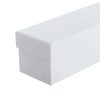 Rose Box Economy |  Glossy Rose Box Single White (71x8x7cmH) Rose Box Economy Rose Box Economy