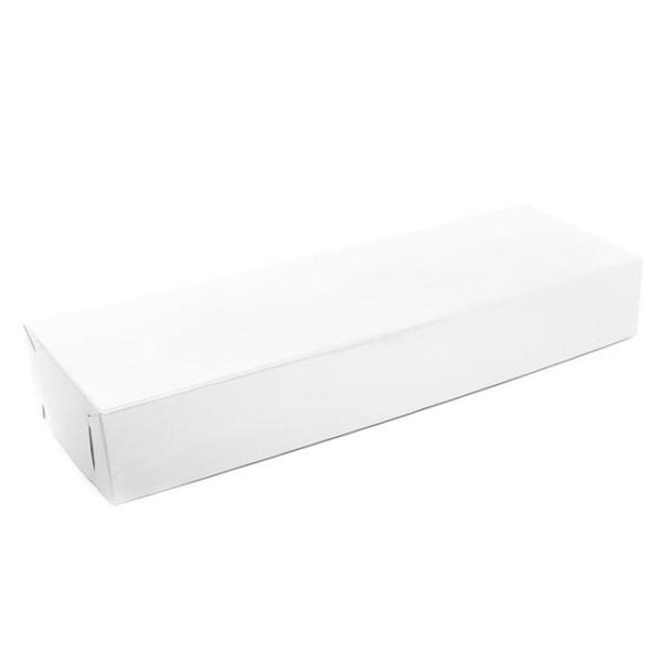 Rose Box Flat Pack |  Rose Box Flat Pack White Dozen (74x25x11cmH) Rose Boxes & Cylinders Rose Box Flat Pack