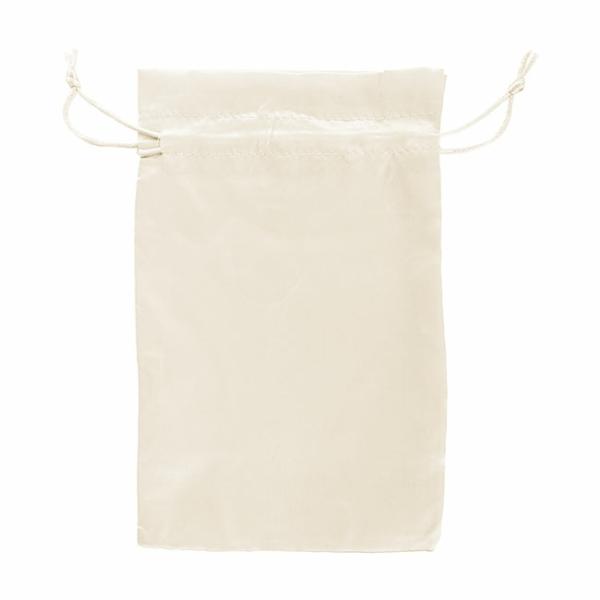 Satin Gift Bags |  Satin Gift Bag Large Pack 6 Ivory (15x24HcmH) Gift Bags Cream Ivory