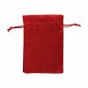 Satin Gift Bags |  Satin Gift Bag Medium Pack 6 Red (12.5x17HcmH) Gift Bags Red