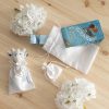 Satin Gift Bags |  Satin Gift Bag Small Pack 6 White (7.5x10HcmH) Gift Bags Satin Gift Bags