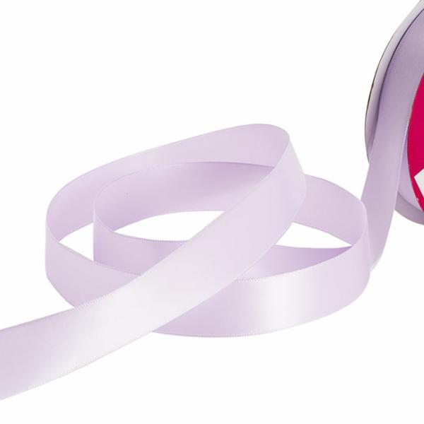 Satin Ribbons |  Bulk Ribbon Single Face Satin Lavender Orchid (25mmx50m) Fabric & Paper Ribbons Satin Ribbons