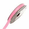 Satin Ribbons |  Ribbon Satin Deluxe Double Faced Mid Pink (10mmx25m) Fabric & Paper Ribbons Pink