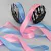 Satin Ribbons |  Ribbon Satin Deluxe Double Faced Mid Pink (25mmx25m) Fabric & Paper Ribbons Pink