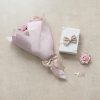 Satin Ribbons |  Ribbon Satin Deluxe Double Faced Rose Gold (25mmx25m) Fabric & Paper Ribbons Rose Gold