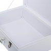 Suitcase Gift Boxes |  Suitcase Hamper Gift Box White (26Wx36Lx13cmH) Set 2 Gift Boxes Suitcase Gift Boxes