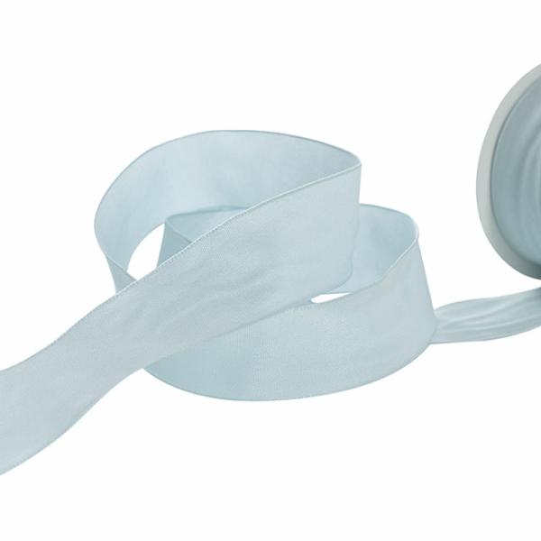 Taffeta Ribbon |  Ribbon Taffeta Woven Edge Baby Blue (38mmx20m) Fabric & Paper Ribbons Soft Blue