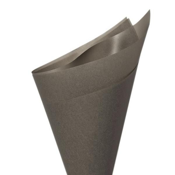 Tallow Wrap |  Tallow Paper 75 Micron Pack 100 Taupe (60x60cm) Flower Wrap Brown