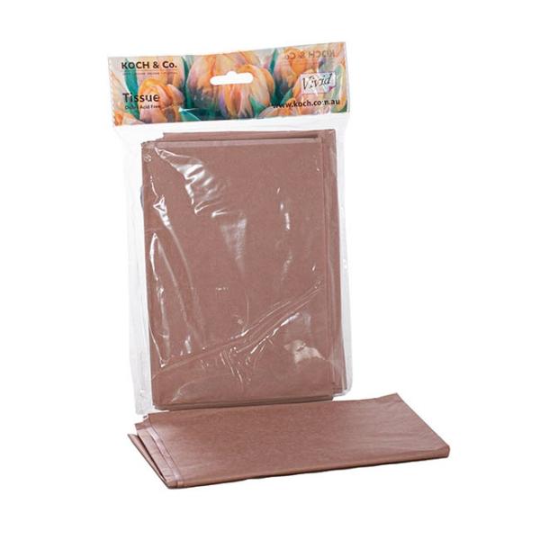 Tissue Paper |  Metallic Tissue Paper Mini Packs 24 17gsm R Gold (50x73cm) Tissue Paper Rose Gold