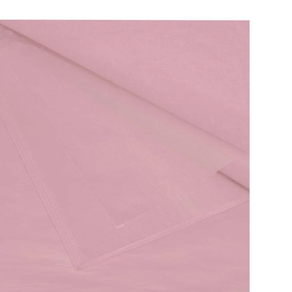 Tissue Paper |  Tissue Paper Pack 100 Acid Free 17gsm Light Pink (50x75cm) Tissue Paper Soft Pink