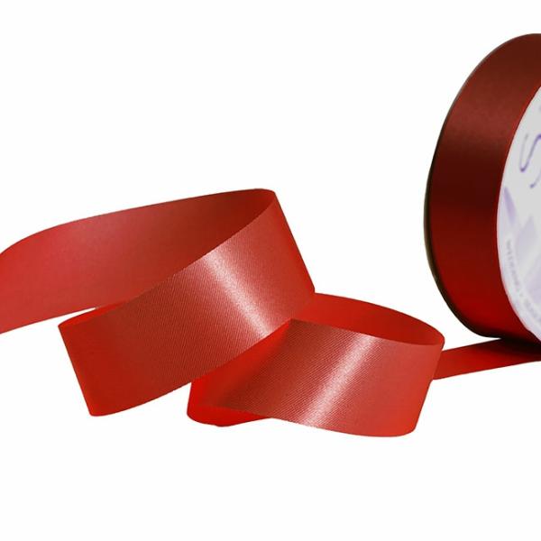 Valentine’s Day Ribbons |  Premium Non Tear Florist Ribbon Satin Rouge (30mmx50m) Fabric & Paper Ribbons Poly Tear Ribbon