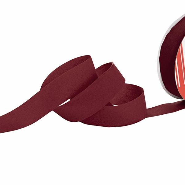 Valentine’s Day Ribbons |  Ribbon Deluxe Velvet Cut Edge Deep Red (25mmx20m) Fabric & Paper Ribbons Dark Red