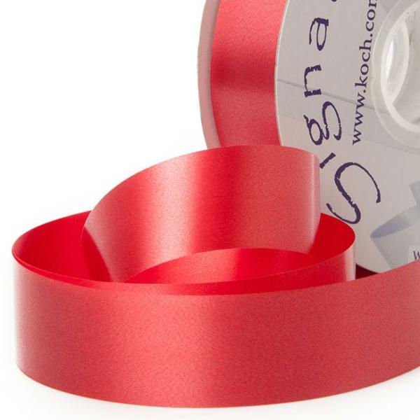 Valentine’s Day Ribbons |  Tear Ribbon Florists Hampers Gifts Red (30mmx91m) Fabric & Paper Ribbons Poly Tear Ribbon