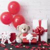 Valentine’s Day Ribbons |  Tear Ribbon Florists Hampers Gifts Red (30mmx91m) Fabric & Paper Ribbons Poly Tear Ribbon