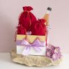 Velvet Gift Bags |  Velvet Gift Bag Medium Pack 6 Red (12.5x17cmH) Gift Bags Red