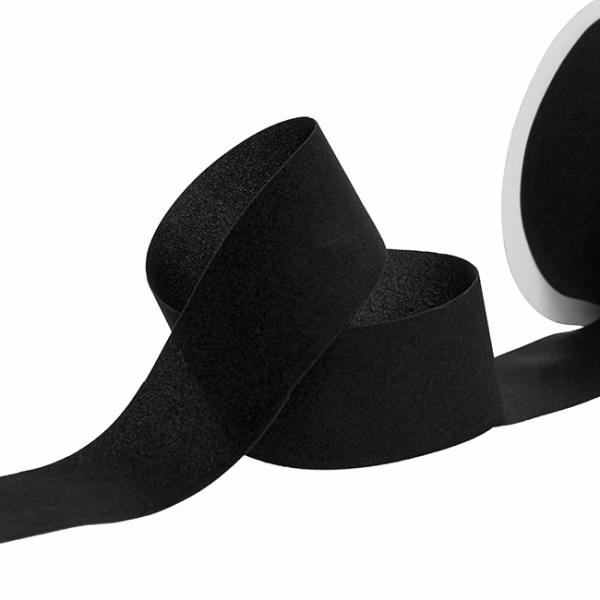 Velvet Ribbon |  Ribbon Deluxe Velvet Cut Edge Black (38mmx20m) Fabric & Paper Ribbons Black