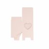 Wedding & Party Favour Boxes |  Bomboniere Chocolate Heart Box Baby Pink Pk20 (70x70x70mmH) Bomboniere Packaging Soft Pink