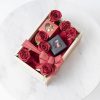 Wedding & Party Favour Boxes |  Bomboniere Chocolate Heart Box Black Pack 20 (70x70x70mmH) Black