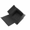 Wedding & Party Favour Boxes |  Bomboniere Chocolate Heart Box Black Pack 20 (70x70x70mmH) Black