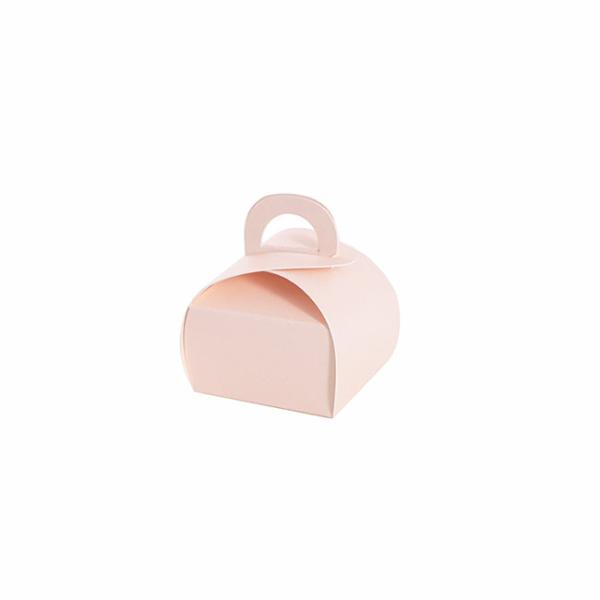 Wedding & Party Favour Boxes |  Bomboniere Chocolate Petite Box Baby Pink Pk20 (45x45x60mmH) Bomboniere Packaging Soft Pink