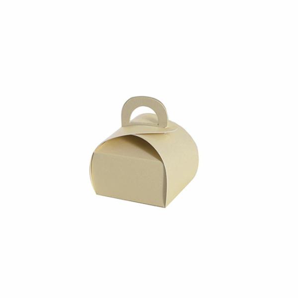 Wedding & Party Favour Boxes |  Bomboniere Chocolate Petite Box Gold Pk20 (45x45x60mmH) Bomboniere Packaging Gold