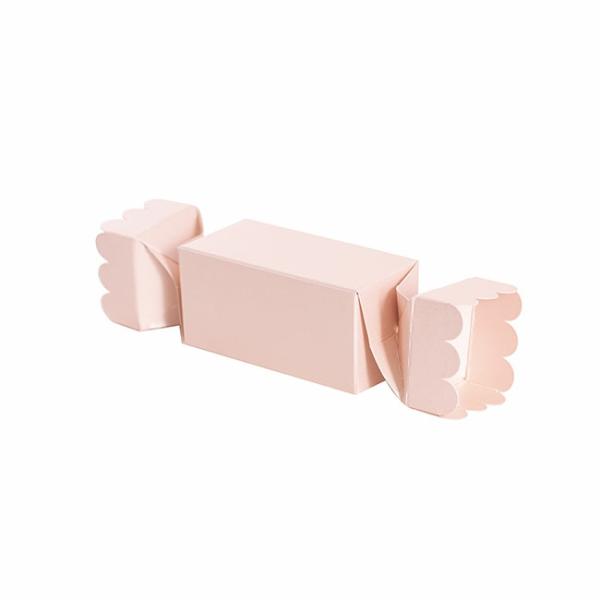 Wedding & Party Favour Boxes |  Chocolate Lolly BonBon Box Baby Pink Pack 20 (40x40x80mmH) Bomboniere Packaging Soft Pink