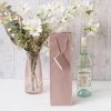 Wine Gift Bags |  Wine Bottle Bags Single Pack 5 Rose Gold (10.5X9X35cmH) Gift Bags Rose Gold