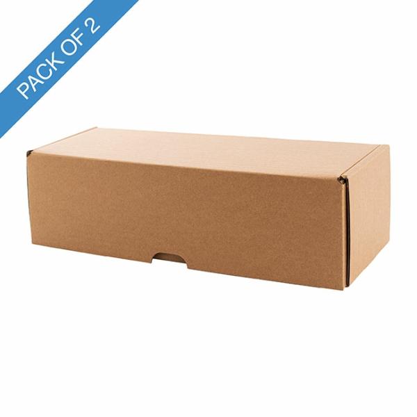 Wine Gift Boxes |  Premium Champagne Mailing Gift Box Pack 2 (35Lx12Wx10Hcm) Gift Boxes Mailing Boxes