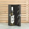 Wine Gift Boxes |  Premium Wine Box With Accessories Black (35.5x10x12cmH) Gift Boxes Black