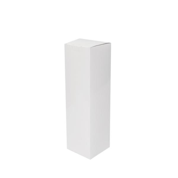 Wine Gift Boxes |  Wine Box Flat Pack Gloss Paper White (9x9x32.5cmH) Gift Boxes White