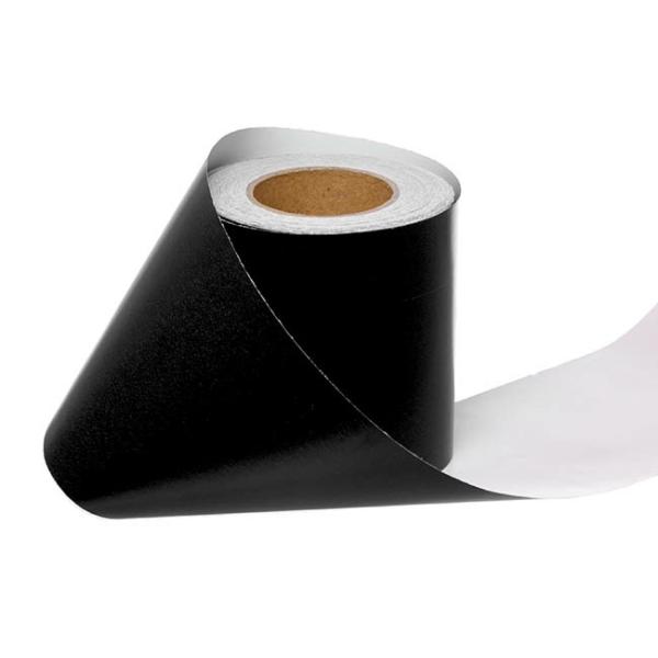 Wrapping Paper Rolls |  Wrapping Narrow Roll Solid Gloss Black (10cmx25m) Wrapping Paper Black