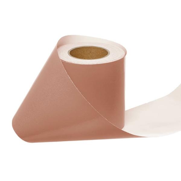 Wrapping Paper Rolls |  Wrapping Narrow Roll Solid Gloss Dusty Pink (10cmx25m) Wrapping Paper Soft Pink