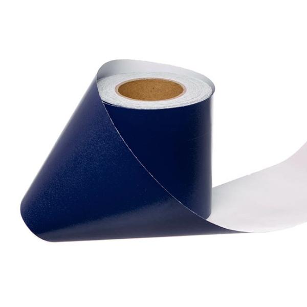 Wrapping Paper Rolls |  Wrapping Narrow Roll Solid Gloss Navy Blue (10cmx25m) Wrapping Paper Blue