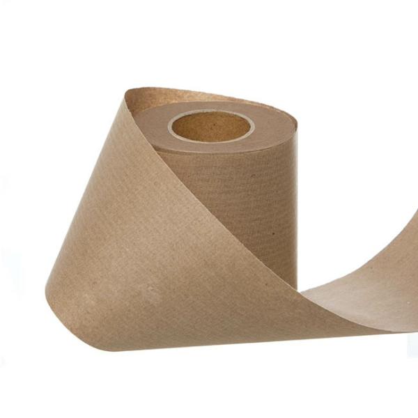 Wrapping Paper Rolls |  Wrapping Narrow Roll Solid Kraft Brown (10cmx25m) Wrapping Paper Soft Brown